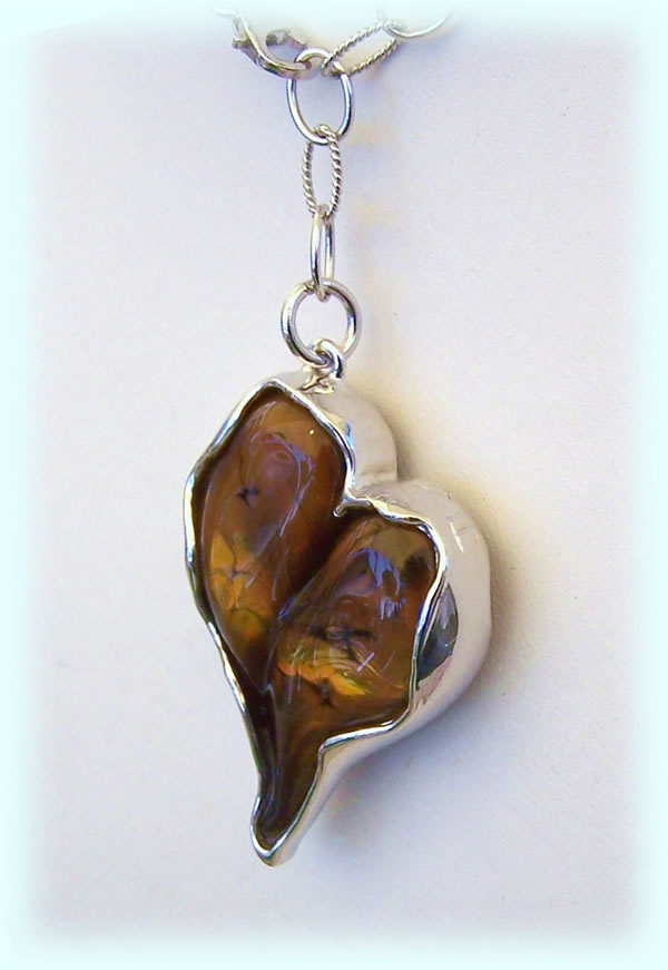 click to go to blown glass jewelry