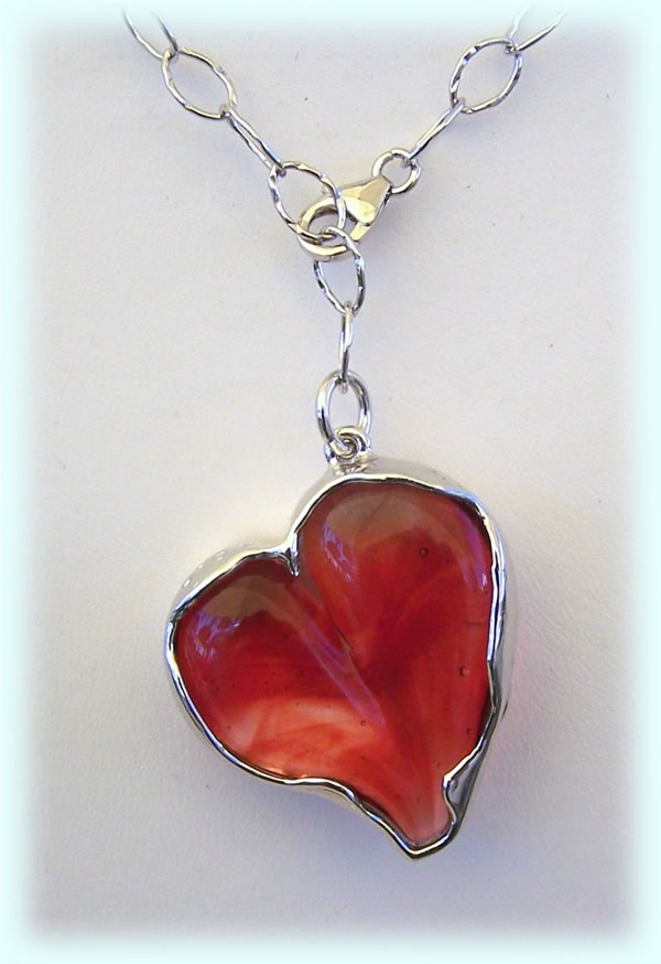 click to go to blown glass jewelry